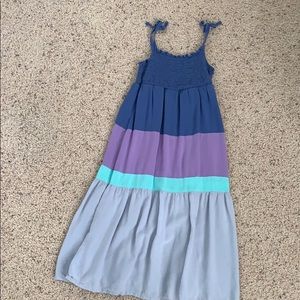 Girls rayon maxi sundress, size 5